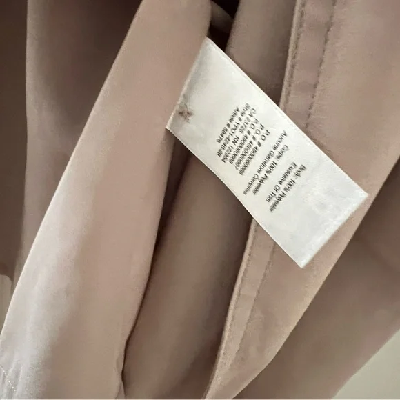 Aritzia Babaton Quincey quincy jacket trench XXS dusty pink tan - Picture 4 of 7